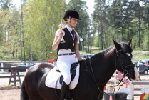 Poniratsukoiden estemestari 2014 Teresa Pollari - Edward
© Anna K