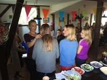 Ahkerimmat: Camilla Finne, Sofia Sinisalmi ja Tiia Rauha
© Milja Koskela