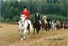 Hubertustunnelmia vuodelta 1993, kuvassa mm. Heikki Mutikainen / Lasalle, Teemu Ahtee / Alonso ja Susanna Salmio / Granath. Kuva Eija Komulainen.