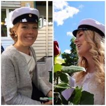 
Ihanat hallituslaiset Iiris ja Milja saivat eilen ansaitusti valkolakit päähänsä! Suuren suuret onnittelut koko loppu hallitukselta, hienoa tytöt! ?