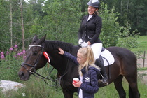 Iiris Hakaste - Rex (rekisterinimi Rekets) ja Hanna Kanerva © Rondy Stenman / Teresa Pollari