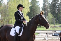 Seniorikoulumestaruuden hopeamitalisti Tiina Horto - Ugana
© Anna K