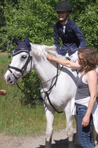 Hanna Kanerva - Silver (rekisterinimeltään Silver Promise) ja Camilla Fyhrqvist-Kokkonen © Rondy Stenman / Teresa Pollari
