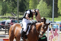 Poniratsukoiden estemestaruuden pronssimitalisti Sofia Sinisalmi - Bruno
© Anna K