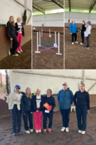 Kepparikisan järjestivät tarmokkaat juniorit Ama, Emmi, Ida, Justiina, Lilja, Maisa, Satu, sekä vähän Elsikin, iso kiitos hienosti hoidetusta tapahtumasta! (Ihan kaikki junnut eivät halunneet kuvaan, ja toisaalta sekaan eksyi myös yksi avustavassa roolissa ollut seniori.)