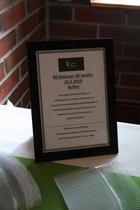 Kitchen Consultingin valmistama herkullinen salaattibuffet.
© Maija Virtanen